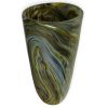 Vaso Moderno "Denali" H 28 cm - Vetro di Murano Autentico Certificato